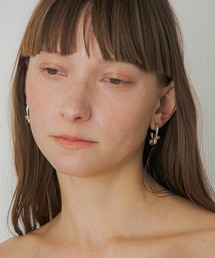 LAPUIS | LAPUIS(ラピュイ) Flow Coil pierced earrings(ピアス(両耳用))