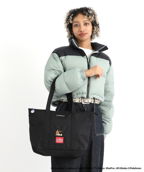 Manhattan Portage（マンハッタンポーテージ）の「TOMPKINS TOTE BAG (MD) Pokemon 25（トートバッグ・メンズ・ブラック・MEDIUM）」の16枚目の写真