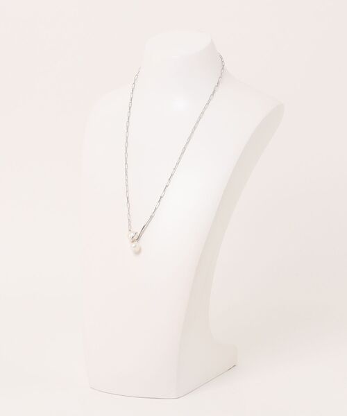 Scrap Book（スクラップブック）の「【Joli&Micare】Hold the Pearlネックレス（ネックレス・レディース・シルバー・FREE）」の2枚目の写真