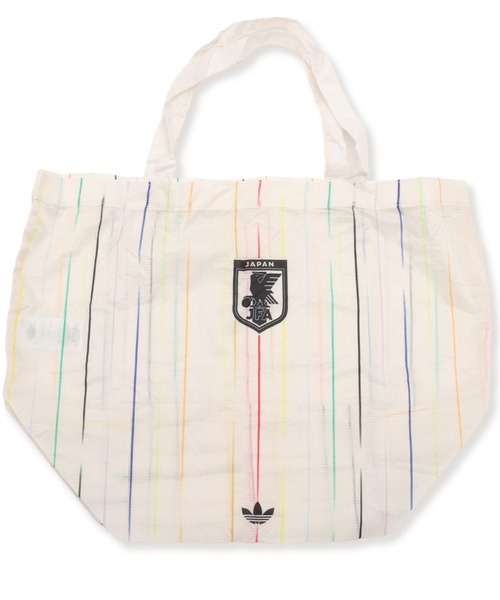 新品 TARGET JAPAN トーナメントバック ブース限定 アイボリー adidas サッカー日本代表 PACKABLE BAG アウェイ（トートバッグ