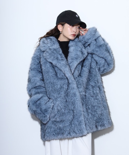 je crois soi フェイクファー ジャケット（その他アウター）｜FUNALIVE