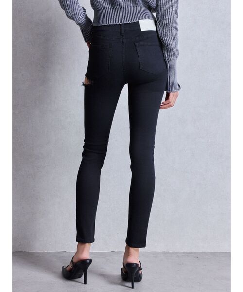 GYDA(ジェイダ)の「ミドルウエストSIDE RIPPEDカラースキニーパンツ(その他パンツ・レディース・ブラック・SMALL/X-SMALL/MEDIUM)」の15枚目の写真