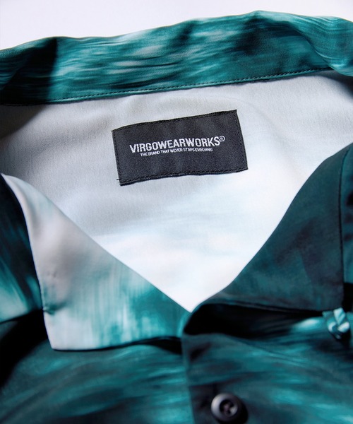 VIRGOwearworks(ヴァルゴウェアワークス)の「FOREST SIGN ALOHA SHIRTS(シャツ/ブラウス・メンズ・グリーン/ネイビー/ブラック・2/3/4)」の14枚目の写真