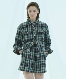 DOUBLE STANDARD CLOTHING | MIXツイードジャケット(テーラードジャケット)