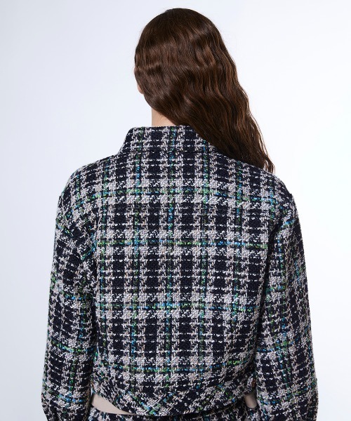 DOUBLE STANDARD CLOTHING（ダブルスタンダードクロージング）の「MIXツイードジャケット（テーラードジャケット・レディース・マルチ・36/38）」の6枚目の写真