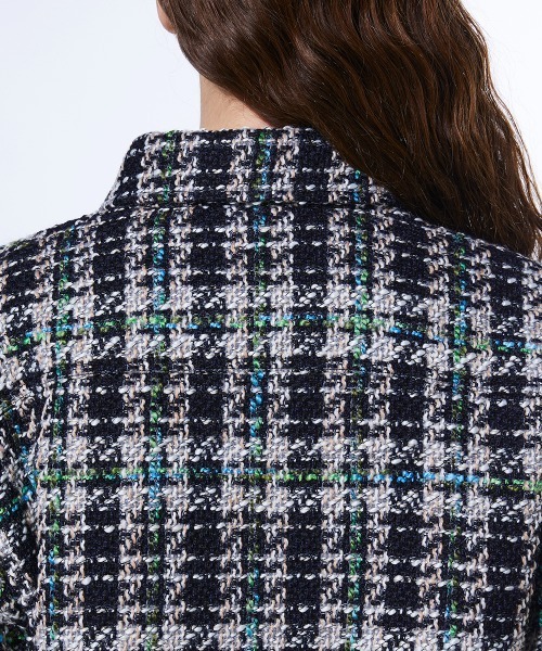 DOUBLE STANDARD CLOTHING（ダブルスタンダードクロージング）の「MIXツイードジャケット（テーラードジャケット・レディース・マルチ・36/38）」の9枚目の写真
