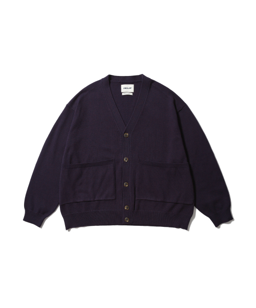 ANGLAN(アングラン)の「Lazy Pocket Cardigan - Purple(カーディガン/ボレロ・メンズ・その他・FREE)」の1枚目の写真