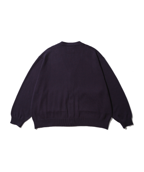 ANGLAN(アングラン)の「Lazy Pocket Cardigan - Purple(カーディガン/ボレロ・メンズ・その他・FREE)」の2枚目の写真