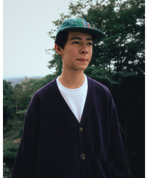 ANGLAN(アングラン)の「Lazy Pocket Cardigan - Purple(カーディガン/ボレロ・メンズ・その他・FREE)」の6枚目の写真