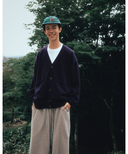 ANGLAN(アングラン)の「Lazy Pocket Cardigan - Purple(カーディガン/ボレロ・メンズ・その他・FREE)」の7枚目の写真