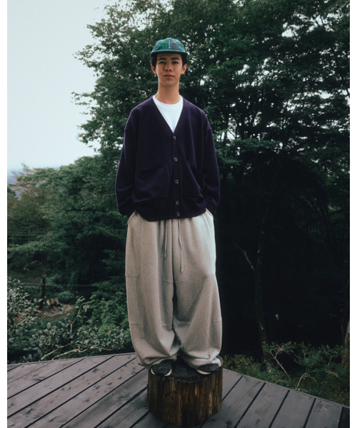 ANGLAN(アングラン)の「Lazy Pocket Cardigan - Purple(カーディガン/ボレロ・メンズ・その他・FREE)」の8枚目の写真