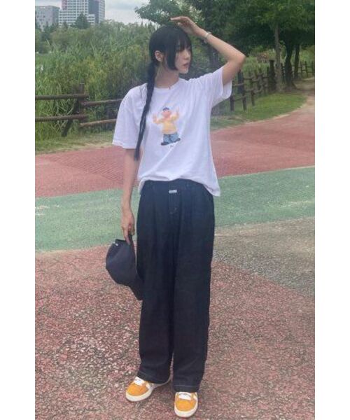 MAINBOOTH（メインブース）の「[パトワマット] パトTシャツ(ホワイト)（Tシャツ/カットソー・レディース・その他・2/3）」の9枚目の写真