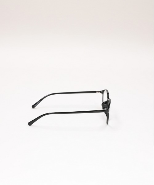 Right-on(ライトオン)の「Right-on Basic(ライトオンベーシック)【メンズ】UVカットサングラス(ファッショングラス)(その他・メンズ・ブラック・ONE SIZE)」の4枚目の写真