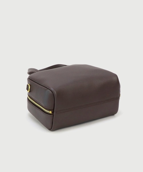 セール】【LA MARGE】【本革】スクエア レザー ミニボストン