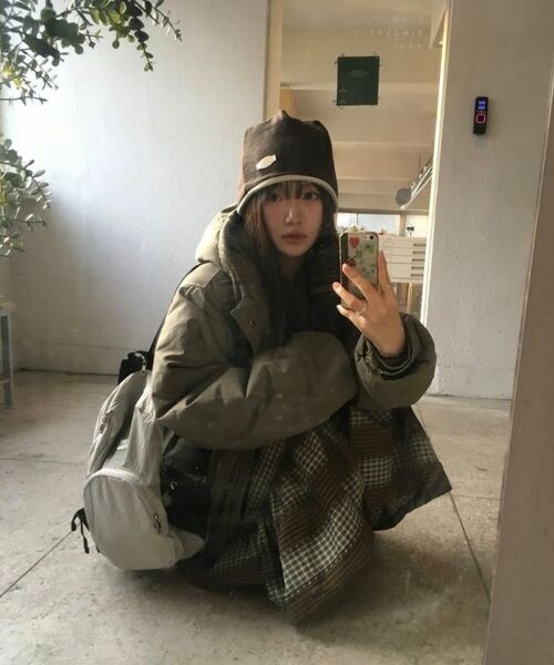 MUWM(ムウム)の「ネストスリングバックパック Nest Sling Backpack (グレー)(バックパック/リュック・レディース・その他・FREE)」の6枚目の写真