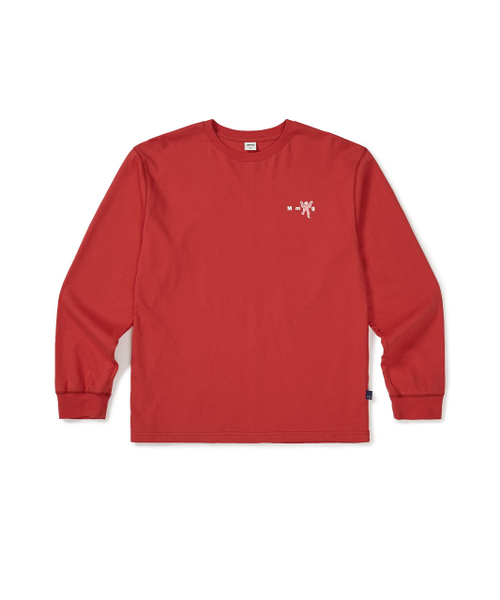 MMLG（エムエムエルジー）の「[Mmlg] DANCING PEOPLE LSV-T (SOLAR RED)（Tシャツ/カットソー・レディース・その他・SMALL/MEDIUM/LARGE/X-LARGE）」の2枚目の写真