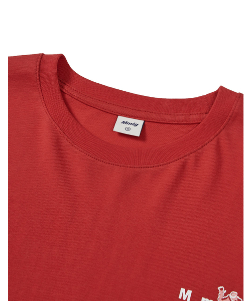MMLG（エムエムエルジー）の「[Mmlg] DANCING PEOPLE LSV-T (SOLAR RED)（Tシャツ/カットソー・レディース・その他・SMALL/MEDIUM/LARGE/X-LARGE）」の3枚目の写真