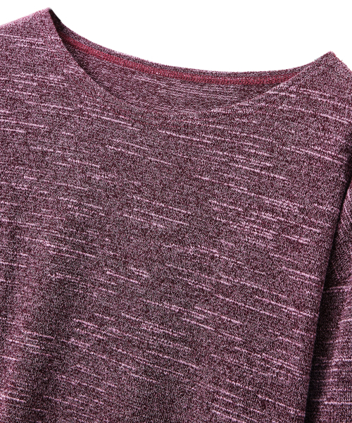 LXT（エルエックスティー）の「ソフトクロップニットロングスリーブ[バーガンディ]（Tシャツ/カットソー・メンズ・その他・LARGE/X-LARGE）」の11枚目の写真