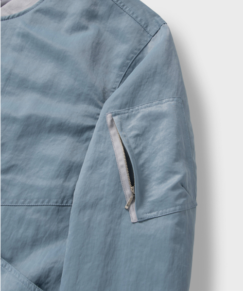 NONBLANK(ノンブランク)の「MA-1ジャケット_アッシュブルー(ブルゾン・レディース・その他・MEDIUM/LARGE/X-LARGE)」の14枚目の写真