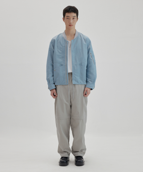 NONBLANK(ノンブランク)の「MA-1ジャケット_アッシュブルー(ブルゾン・レディース・その他・MEDIUM/LARGE/X-LARGE)」の6枚目の写真