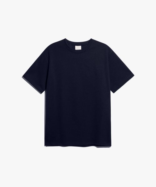 ESN(イーエスエヌ)の「ピュアヘビー半袖Tシャツネイビー(Tシャツ/カットソー・メンズ・その他・LARGE/MEDIUM/X-LARGE)」の1枚目の写真