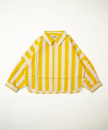 MAKE YOUR DAY（メイクユアデイ）の「ママとおそろいチェックとストライプのドルマンシャツ■80～140cm（シャツ/ブラウス）」