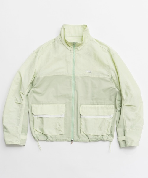 MAISON SPECIAL（メゾンスペシャル）の「Best Layered Mountain Jacket/ベストレイヤードマウンテンジャケット（ブルゾン・レディース・グリーン/ピンク/ホワイト・FREE）」の19枚目の写真