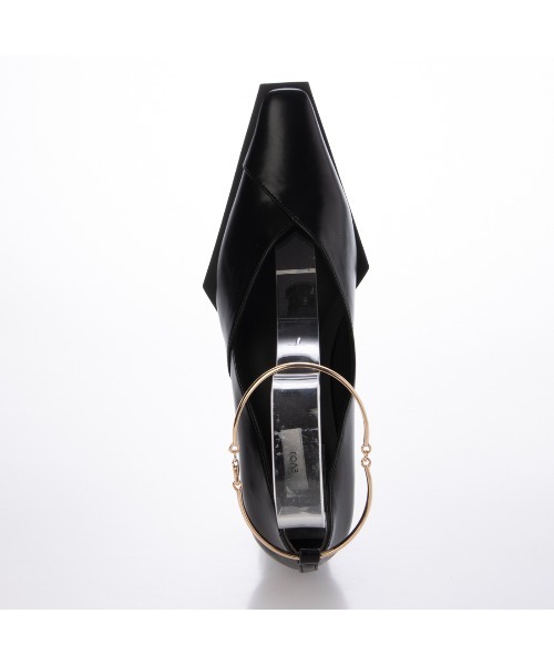 EVOL(イーボル)の「【美脚効果・クッション入り】Vカットスクエア6cmアンクレットパンプス CA23861(パンプス・レディース・ブラウン/ブラック/ベージュ・25.0cm/24.5cm/24.0cm/23.5cm/23.0cm/22.5cm/22.0cm)」の21枚目の写真