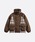 U:UME�i���[���j�́uStand Collar Check Docking Down Jacket�i�_�E���W���P�b�g/�R�[�g�j�v�b�u���E��