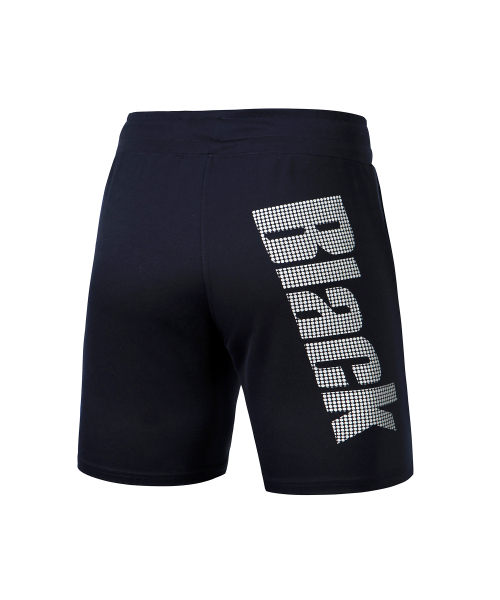 BLACK MONSTER FIT(ブラックモンスターフィット)の「ブラックシルバー lettering ニットショートパンツ (NAVY) / BM190403(その他パンツ・メンズ・その他・LARGE/X-LARGE/XX-LARGE/XXX-LARGE/MEDIUM)」の3枚目の写真