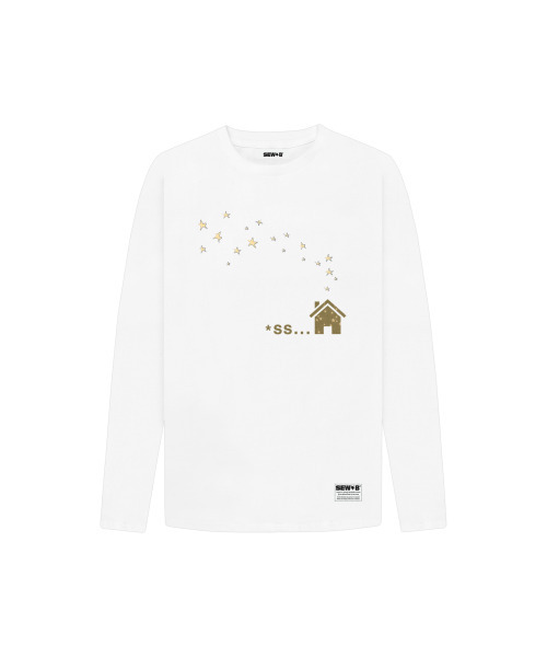 SEW-B(ソービー)の「オーバーサイズ HOME.SS.. 長袖Tシャツ(Tシャツ/カットソー・レディース・その他・FREE)」の4枚目の写真