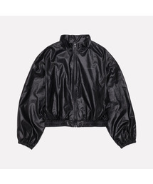 MAUER（マウアー）の「MAUER COATING OVERLAID CROP BOMBER (BLACK)（その他アウター）」