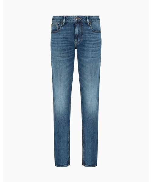 EMPORIO ARMANI(エンポリオアルマーニ)の「【エンポリオ アルマーニ】スリムフィットジーンズ 、J06 ウォッシュデニム(デニムパンツ・メンズ・ブルー・27inch/28inch/29inch/30inch/31inch/32inch/34inch/36inch)」の2枚目の写真