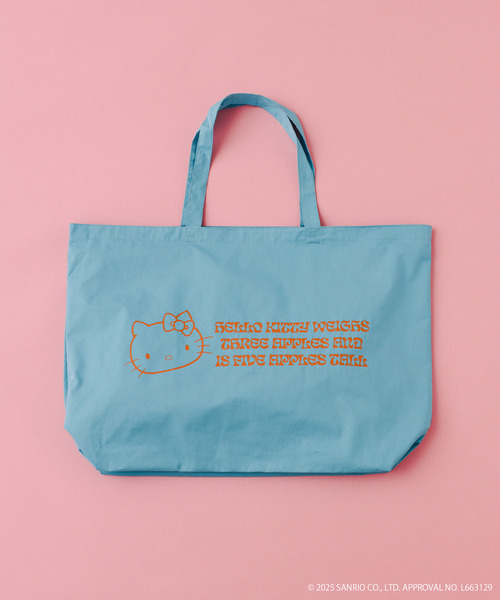 JOURNAL STANDARD(ジャーナルスタンダード)の「HELLO KITTY / ハローキティ ビッグトート(トートバッグ・メンズ・ピンク/ブラウン/イエロー/ブルー系その他・FREE)」の2枚目の写真