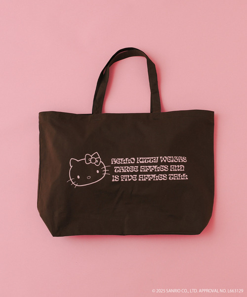 JOURNAL STANDARD(ジャーナルスタンダード)の「HELLO KITTY / ハローキティ ビッグトート(トートバッグ・メンズ・ピンク/ブラウン/イエロー/ブルー系その他・FREE)」の1枚目の写真