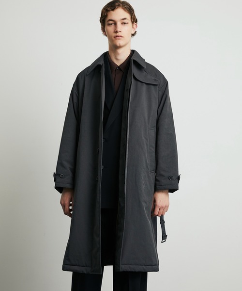 UNITED TOKYO（ユナイテッドトウキョウ）の「【数量限定】×EX LIGHT DOLPHIN PADDED COAT（ダウンジャケット/コート・メンズ・ブラック/ダークグレー・1/2）」の20枚目の写真