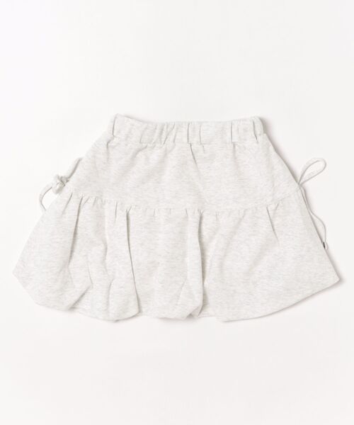 one way（ワンウェイ）の「サイドリボンバルーンスカート（スカート・レディース・ホワイト/チャコールグレー/グレー/ブルー・FREE）」の5枚目の写真
