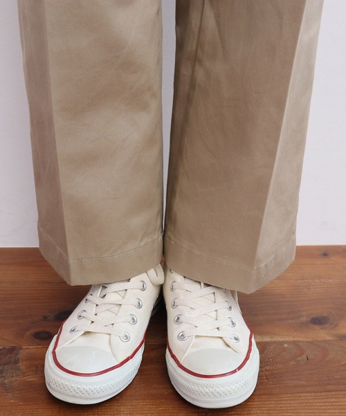 My Fav. CHILD WOMAN（マイファブチャイルドウーマン）の「ヴィンテージチノクロス センタープレスパンツ（チノパンツ・レディース・ベージュ系その他・38/36）」の22枚目の写真