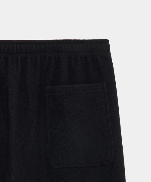 markaware（マーカウェア）の「【markaware/marka】SUPER 130s ウールナッピング / ワイドシリンダーフィットイージーパンツ /（その他パンツ・メンズ・ブラック・1/2）」の4枚目の写真