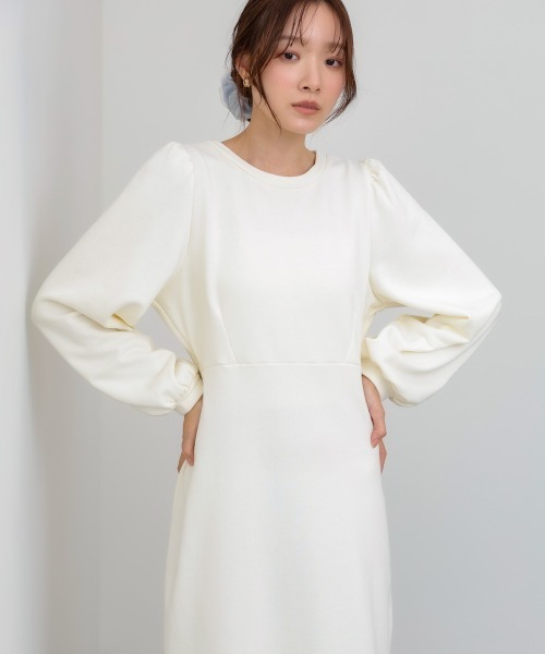 Bab(バブ)の「【選べるサイズ展開】ティアードチュールキャミ+スウェットワンピースSET(ワンピース・レディース・チャコールグレー/アイボリー・S/M)」の10枚目の写真