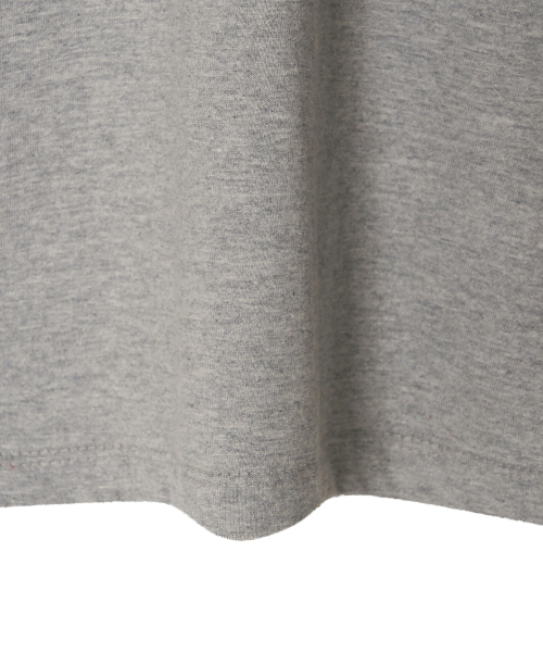 MENASOO(ミナス)の「Menasoo Hearttrack Long Sleeve T Shirt_Melange(Tシャツ/カットソー・レディース・グレー・LARGE/F)」の6枚目の写真
