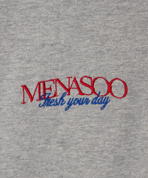 MENASOO(ミナス)の「Menasoo Hearttrack Long Sleeve T Shirt_Melange(Tシャツ/カットソー・レディース・グレー・LARGE/F)」の7枚目の写真