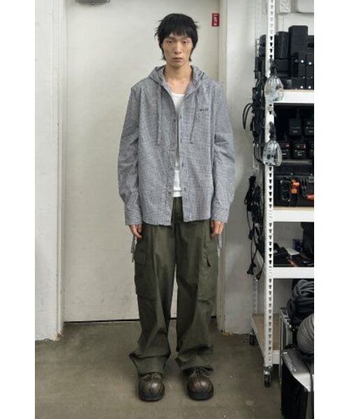VONVAT(ヴォンバト)の「Big Cargo Wooven Trousers (Khaki)(その他パンツ・レディース・カーキ・FREE)」の5枚目の写真
