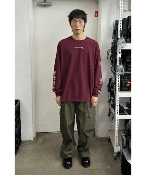 VONVAT(ヴォンバト)の「Big Cargo Wooven Trousers (Khaki)(その他パンツ・レディース・カーキ・FREE)」の6枚目の写真