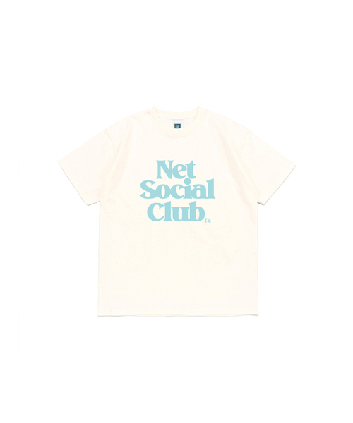 NET SOCIAL CLUB(ネットソーシャルクラブ)の「ビビッド OG ロゴ 半袖Tシャツ (アイボリー)(Tシャツ/カットソー・レディース・アイボリー・S/M/L/XL)」の1枚目の写真