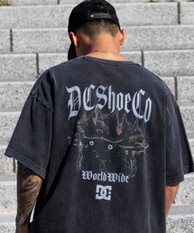 DC | DC/ディーシー 半袖 Tシャツ バックプリント 古着風 ヴィンテージ加工 DST262007(Tシャツ/カットソー)
