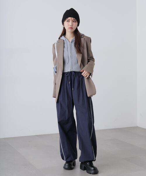 FREE'S MART(フリーズマート)の「◆サイドタック配色ラインナイロンパンツ(その他パンツ・レディース・ネイビー/グレー・SMALL/MEDIUM)」の19枚目の写真