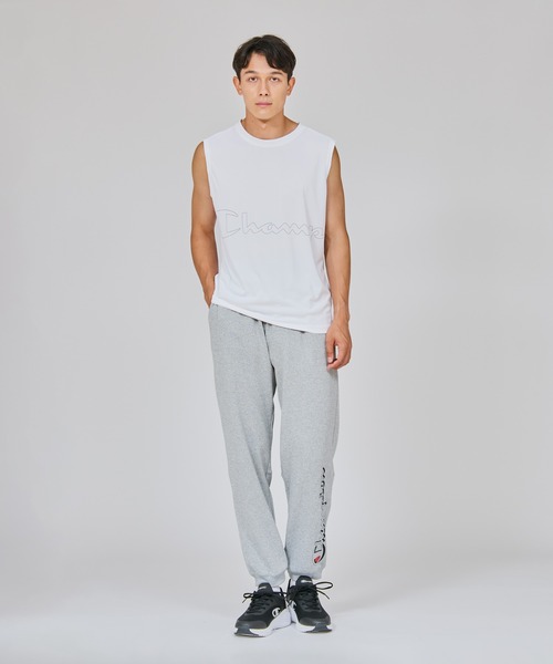 Champion（チャンピオン）の「【Champion/チャンピオン】メンズ スポーツ タンクトップ（タンクトップ・メンズ・ブラック/ホワイト/グリーン系その他6/ネイビー系9/ヘザーチャコール・MEDIUM/X-LARGE/LARGE）」の6枚目の写真