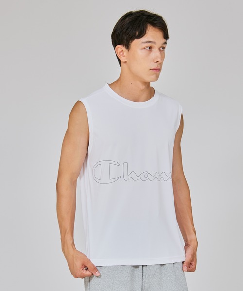 Champion（チャンピオン）の「【Champion/チャンピオン】メンズ スポーツ タンクトップ（タンクトップ・メンズ・ブラック/ホワイト/グリーン系その他6/ネイビー系9/ヘザーチャコール・MEDIUM/X-LARGE/LARGE）」の11枚目の写真