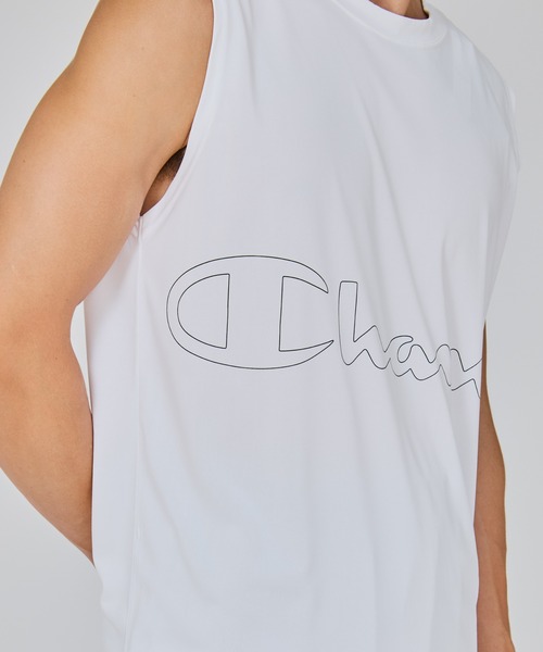 Champion（チャンピオン）の「【Champion/チャンピオン】メンズ スポーツ タンクトップ（タンクトップ・メンズ・ブラック/ホワイト/グリーン系その他6/ネイビー系9/ヘザーチャコール・MEDIUM/X-LARGE/LARGE）」の12枚目の写真